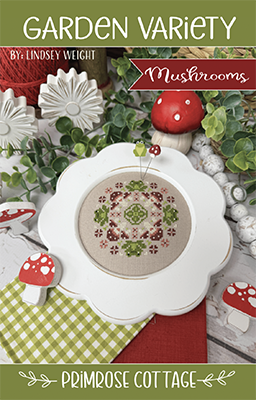 Primrose Cottage Stitches  - Garden Variety Mushrooms RRP £8.00
