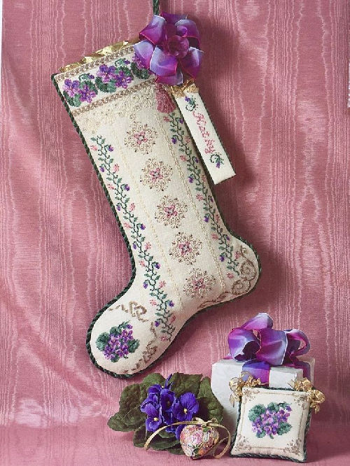 Just Nan  - JN020 Sugarplum Violets - Only one in stock