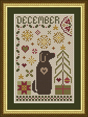 December Dog by Happiness Is Heartmade -  RRP £8.00