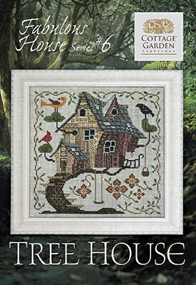 Fabulous House Series - 6 Tree House  by Cottage Carden Samplings 