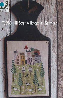 Hilltop Village in Spring by Thistle