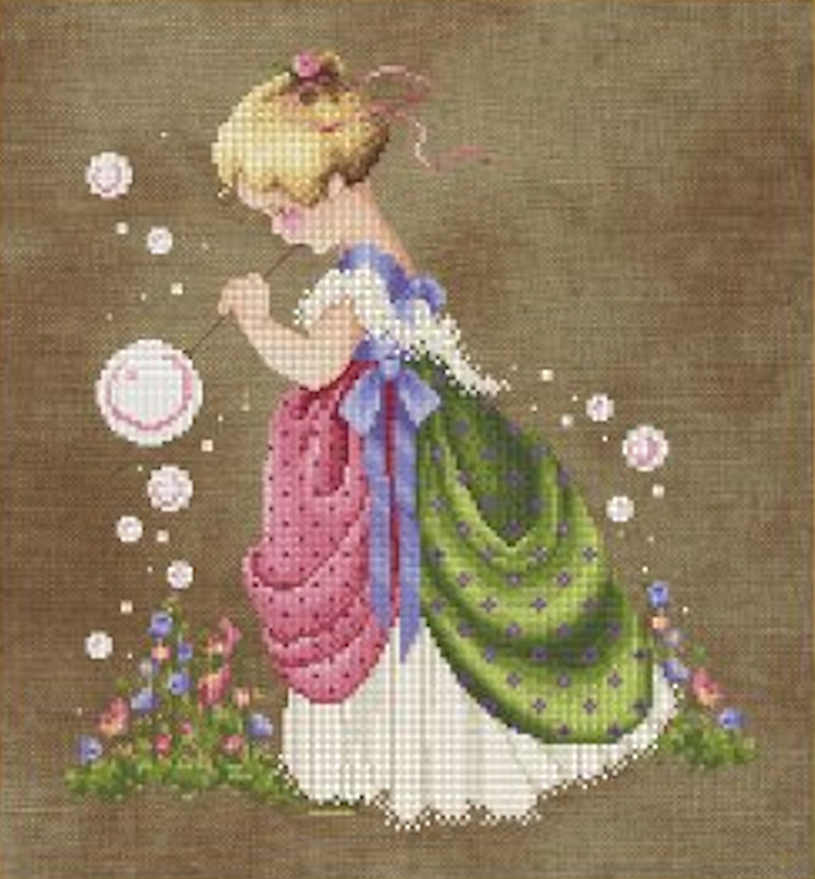 LL63 Isabella's Garden by Lavender & Lace 