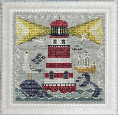 Cottage Garden Samplings -  Fabulous House Series - 8 Lighthouse 