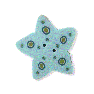 4726.S Mermaid Star Small  by Just Another Button Company 