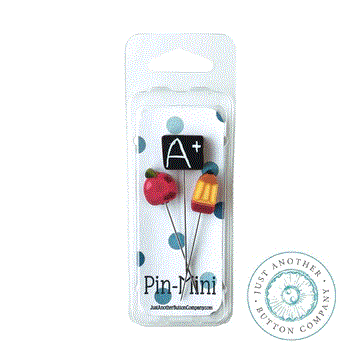  jpm476 School Days : Pin-Mini by Just Another Button Company 
