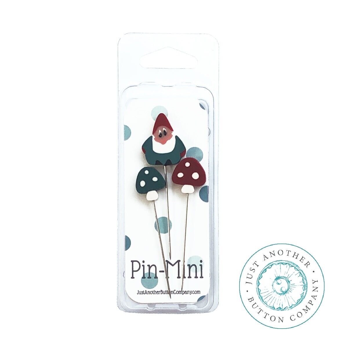  jpm484 Gnomeland  (Limited Edition) : Pin-Mini  by Just Another Button Company 