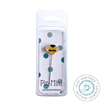 jpm532  Bee Solo : Pin-Mini by Just Another Button Company  