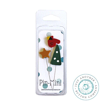 jpm542 : Pin-Mini : Christmas with Friends by Just Another Button Company  