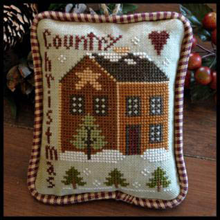 Country Christmas -  2012 Ornament by Little House Needleworks 