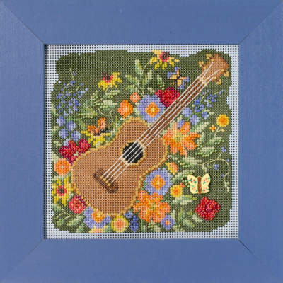MH14-2316 Festive Guitar by Mill Hill 