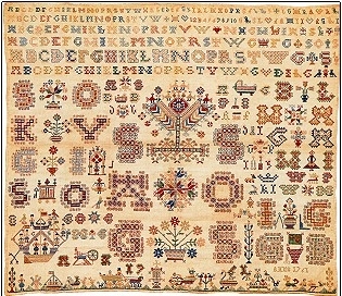  Sampler - 1761 - No 155490 by Permin 