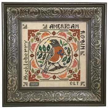 118 American Robin by Tellin Emblem 