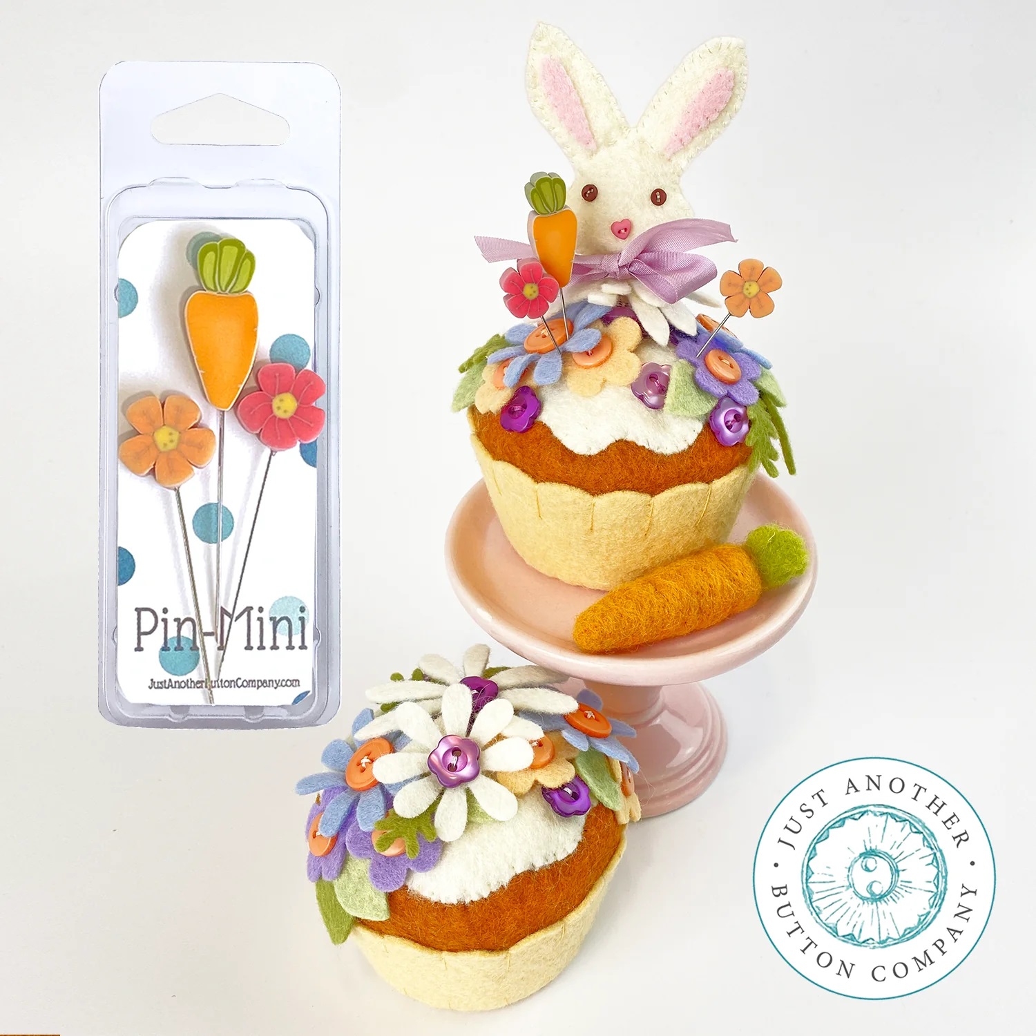 Carrot Cake - Pin Lovers 2023 Club  by Just Another Button Company