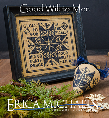 Good Will to Men by Erica Michaels Needlework Designs 