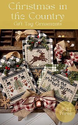 Christmas in the Country  - Set 3 by Annie Beez Folk Art  