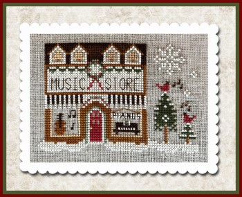 Music Store by Little House Needlework 