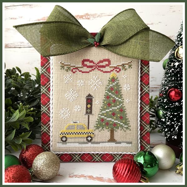 No 4 Street Scene -  Big City Christmas by Country Cottage Needlework   