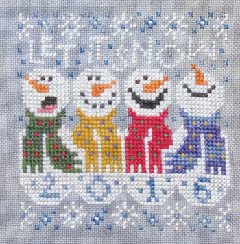 Let It Snow  by Silver Creek Samplers -  RRP £6.00