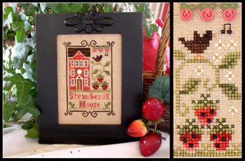 Strawberry House by Little House Needlework 