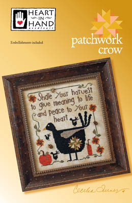 Patchwork Crow by Heart in Hand  