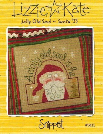#S111 Jolly Old Soul. Santa 2013 by Lizzie Kate 
