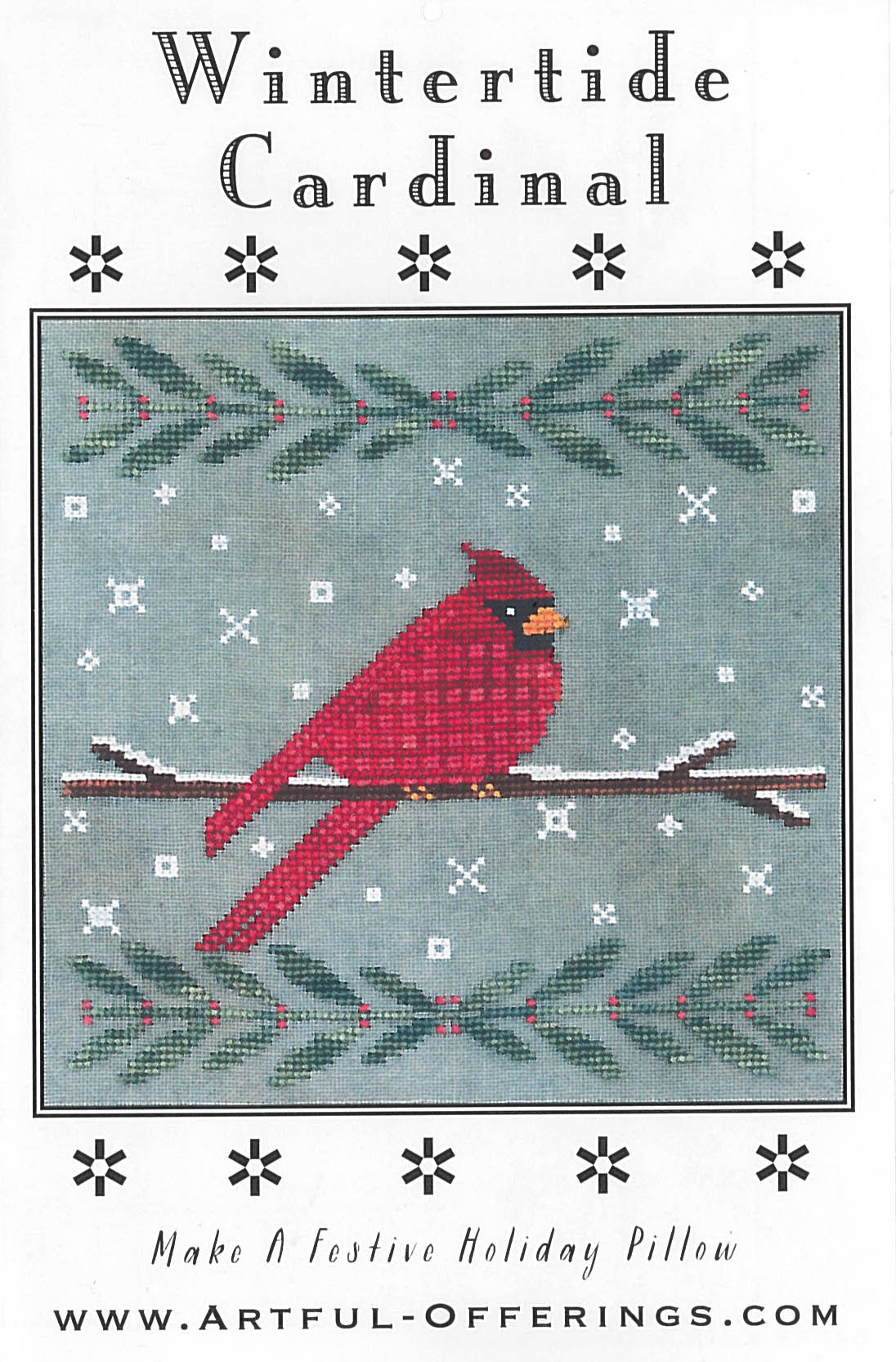 Winter Cardinal by Artful Offerings 