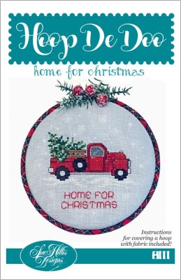 Home for Christmas - Hoop De Doo by Sue Hillis Designs 