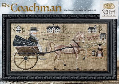 The Snowman Collection - Series 7 - The Coachman  by Cottage Carden Samplings