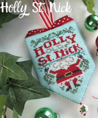 HD203 - Holly St. Nick by Hands On Designs 