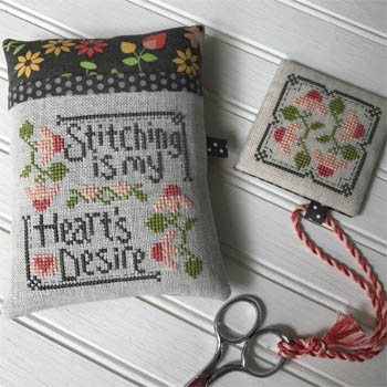 HD - 141 - Stitching Is My Heart's Desire by Hands On Design  