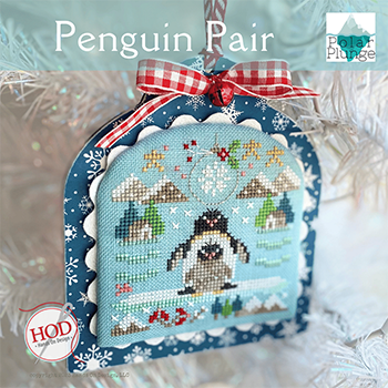 HD - 284 - Penguin Pair by Hands On Design  