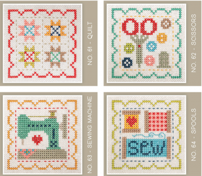  Set P - Stitching Cards by Its Sew Emma 