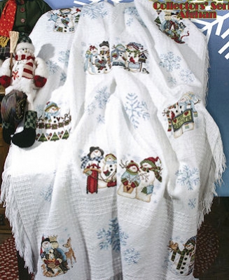 Snow Friend Collectors' Series Afghan by Stoney Creek 