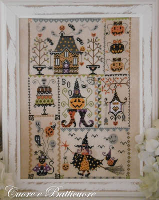 Halloween in Quilt by Cuore de Battiuore  