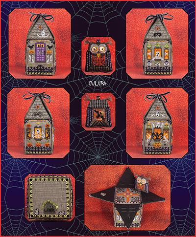  Owlvira’s Frightful House  JN3334LE by Just Nan Sold Out 