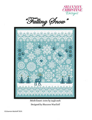 Falling Snow by Shannon Christine Designs 