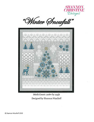Winter Snowfall by Shannon Christine Designs 