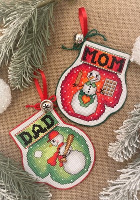 Dad and Mom Mittens by Frony Ritter Designs 