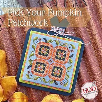HD - 295 -  Pick Your Pumpkin Patchwork by Hands On Design  