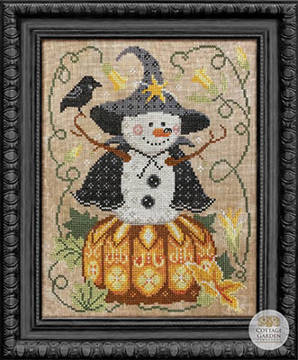  The Snowman Collection - Series 11 - The Witch by Cottage Garden Samplings