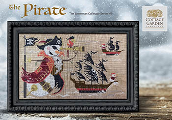 The Snowman Collection - Series 9 - The Pirate by Cottage Garden Samplings 