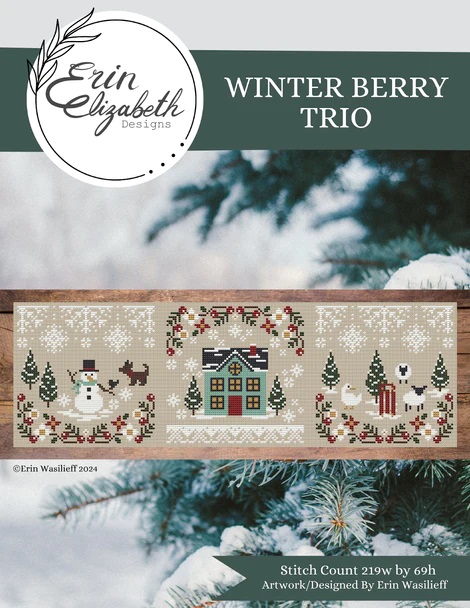 Winter Berry Trio by Erin Elizabeth 