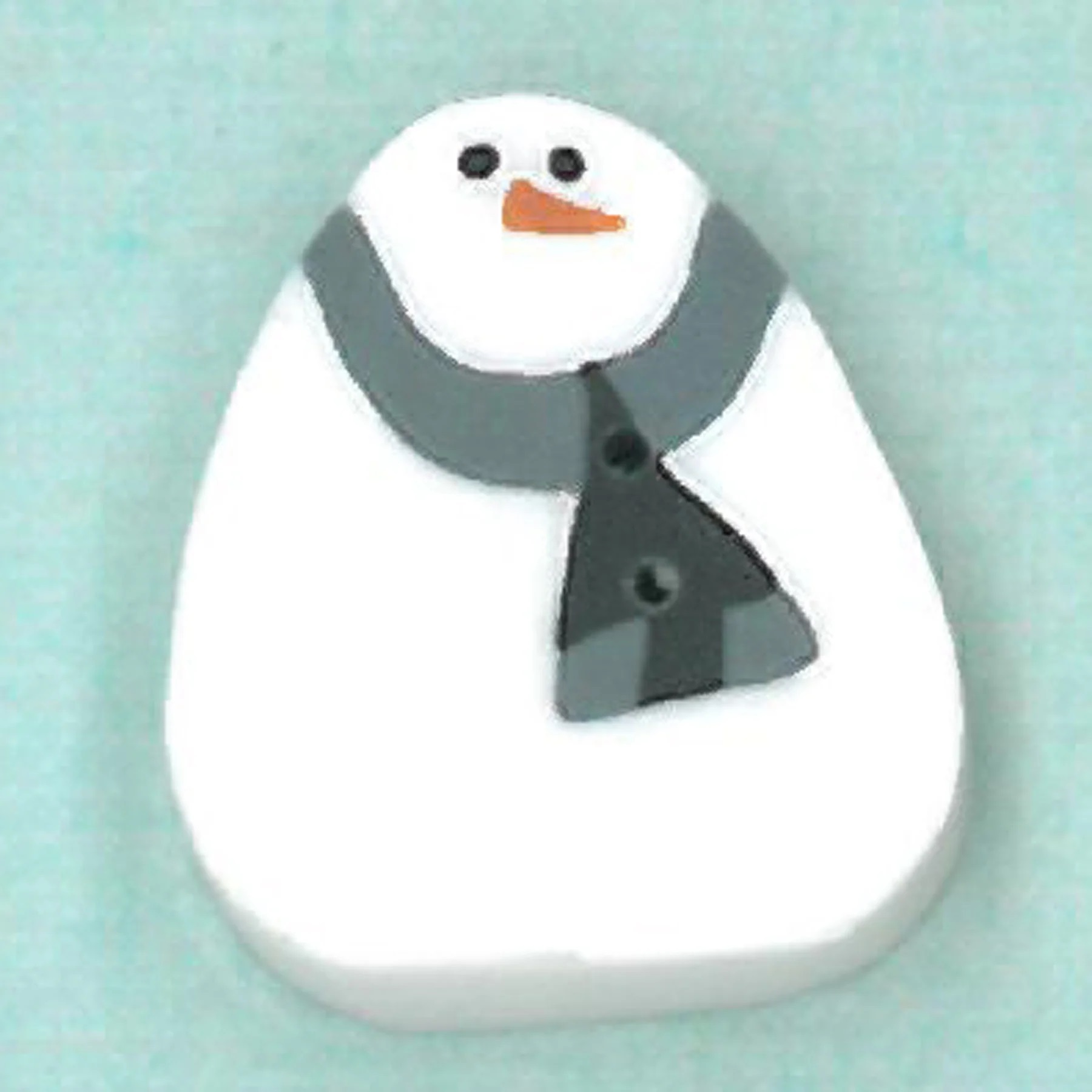 nh1103.S Frosty Snowman small by Just Another Button Company 