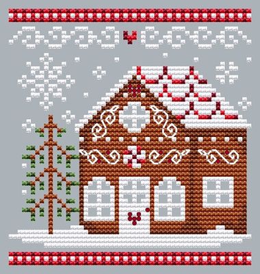 Gingerbread House 3 by Shannon Christine Designs 