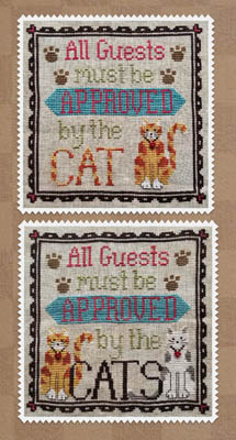 Cat Owner's Welcome by Waxing Moon Designs  