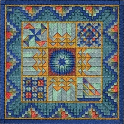 Summer Quilt Revisited by From Nancy's Needle 