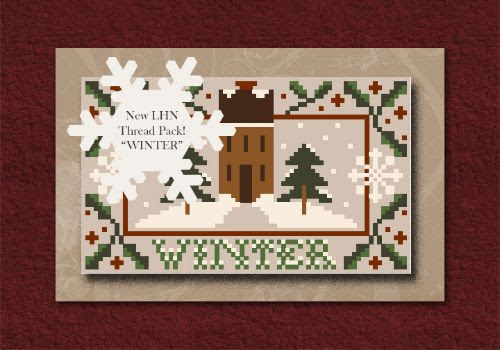 Winter - Seasonal Sampler by Little House Needlework 
