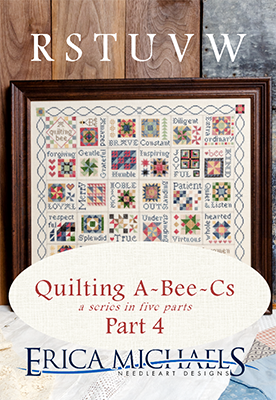 Quilting A - Bee - C'S - Part 4 by Erica Michaels Needlework Designs 