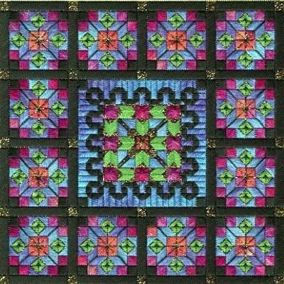 Stained Glass Quilt by From Nancy's Needle 