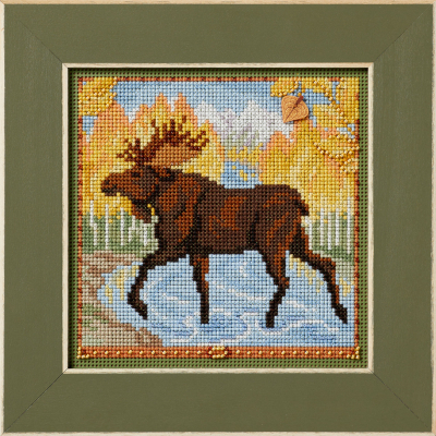 MH14-2425 Autumn Moose by Mill Hill 